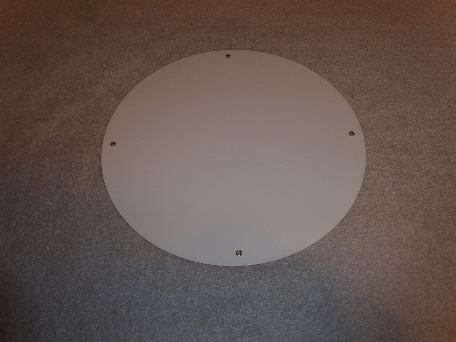 VINTAGE FLYING A GASOLINE WHITE 11 3/4" PORCELAIN METAL SERVICE STATION OIL SIGN