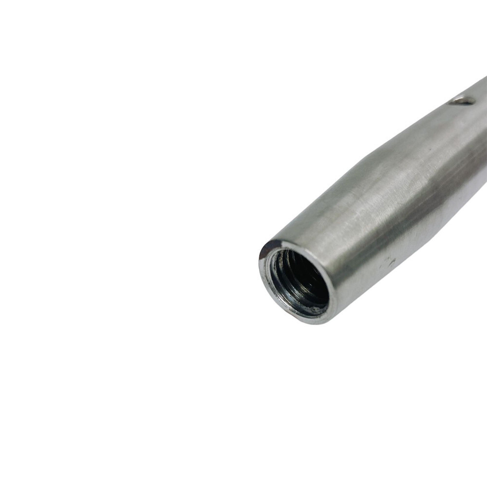 4 Pc Marine Boat Stainless Steel 1/2" x 6" Pipe Turnbuckle Body 2200 Lbs WLL