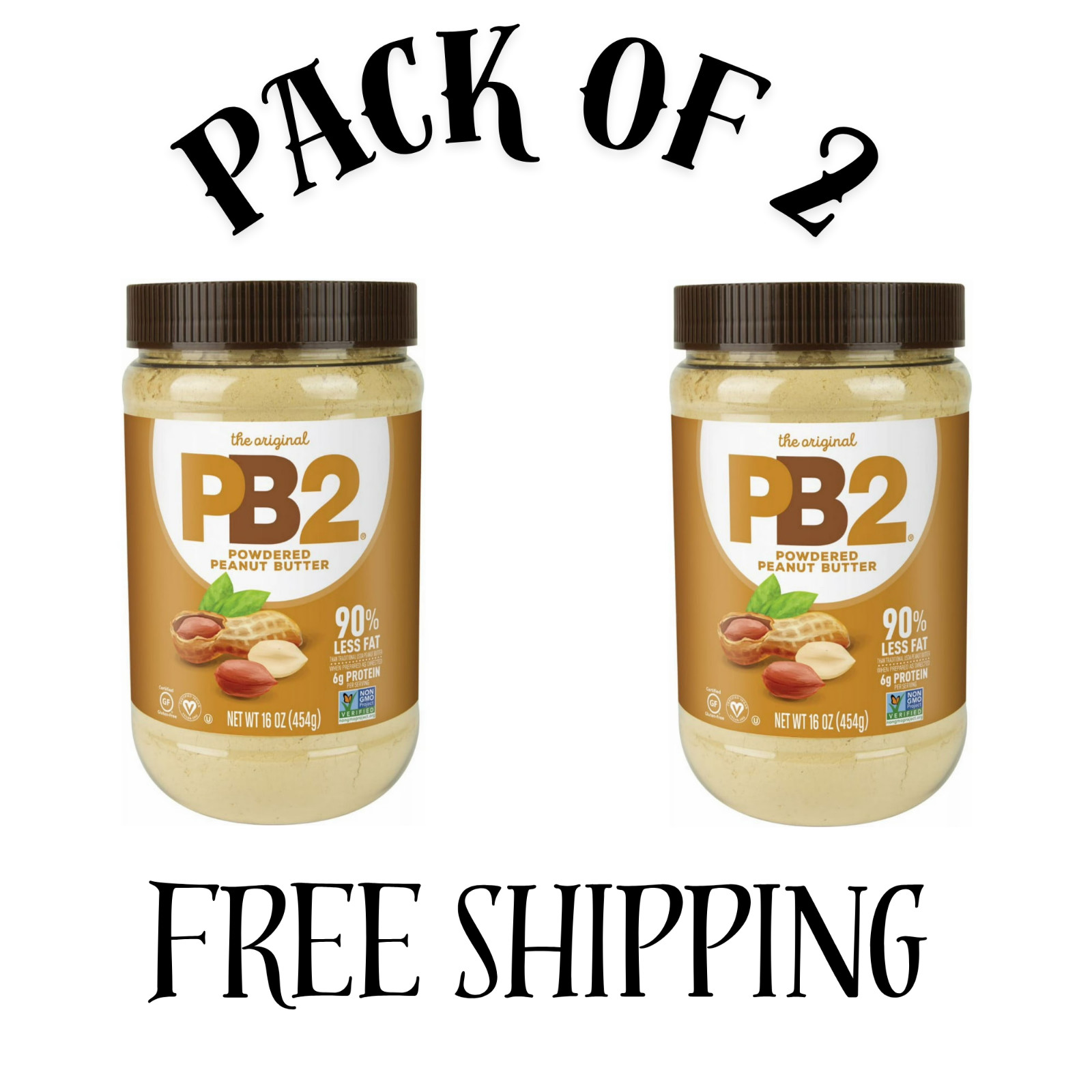 PB2 Powdered Peanut Butter, 16 oz