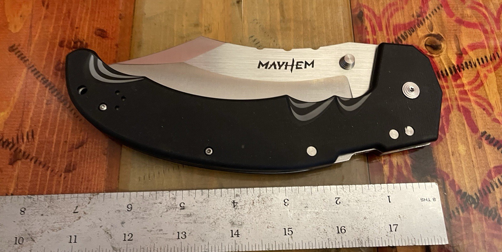 Cold Steel Mayhem Atlas Lock Cleaver Knife