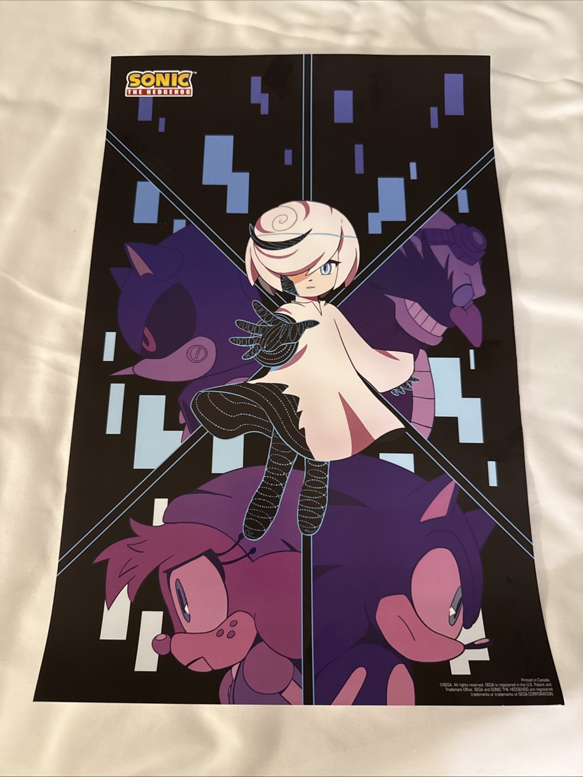 SDCC 2025 Sonic the Hedgehog POSTER IDW EXCLUSIVE SEGA GLOSSY POSTER PRINT*