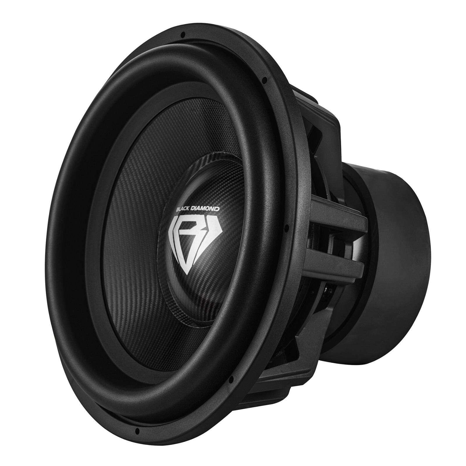 Black Diamond 18" High Excursion Subwoofer with Carbon Fiber Cone 3500W RMS