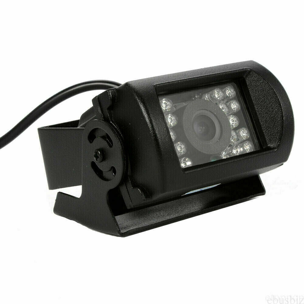 4Pin Rear View Backup Camera For Bus Truck Van RV CCD IR Night Vision Waterproof