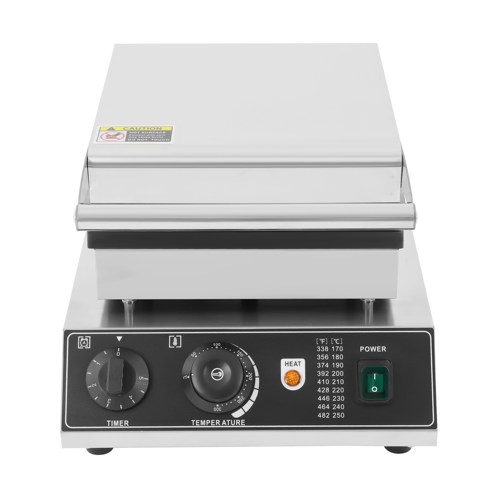 Commercial Electric Waffle Maker Belgian Waffle Baker Baking Machine Nonstick