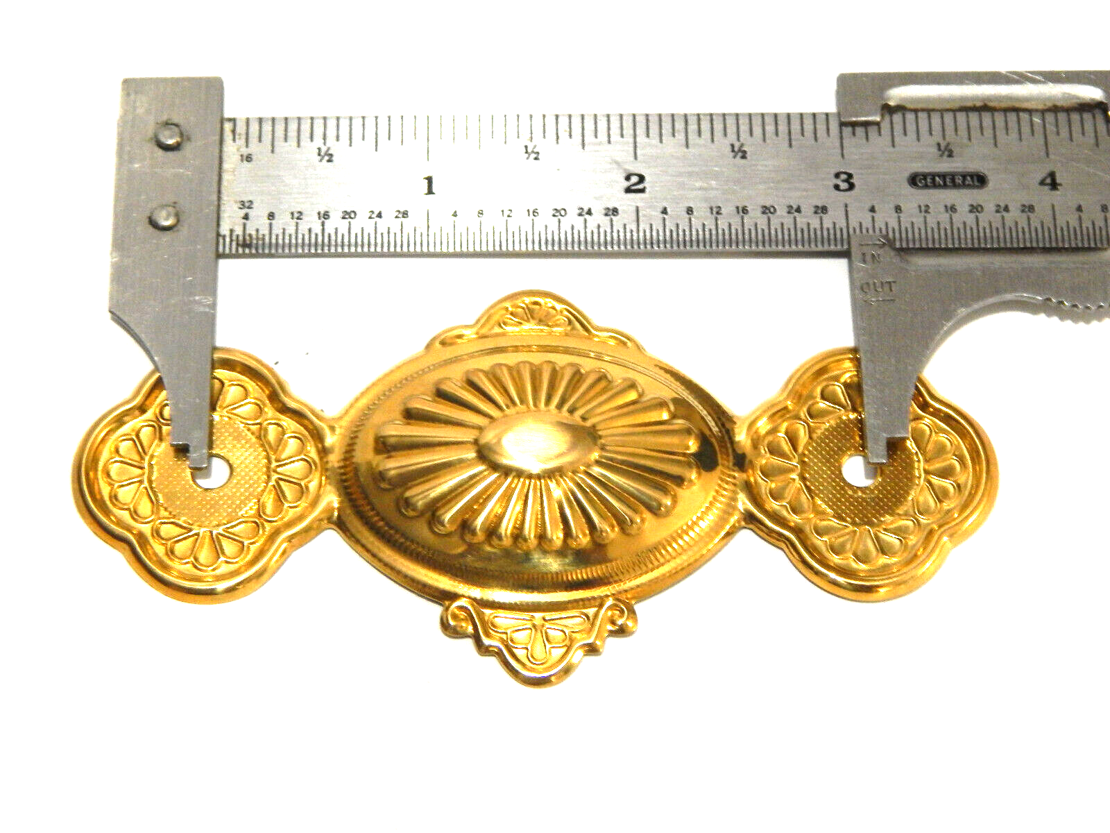 Victorian Vintage Eastlake Drawer Pull Brass