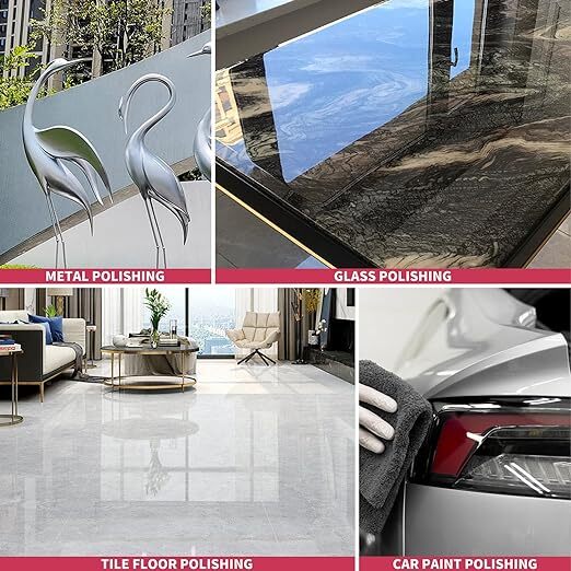 12Pack 4.5in Felt Flap Disc Wool Polishing Buffing Wheel Pad for Angle Grinder