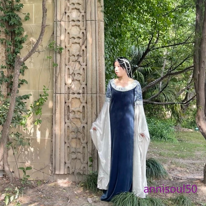 The Lord of The Rings Elf Princess COS Medieval Clothing Arwen Arwen Fairy Dress