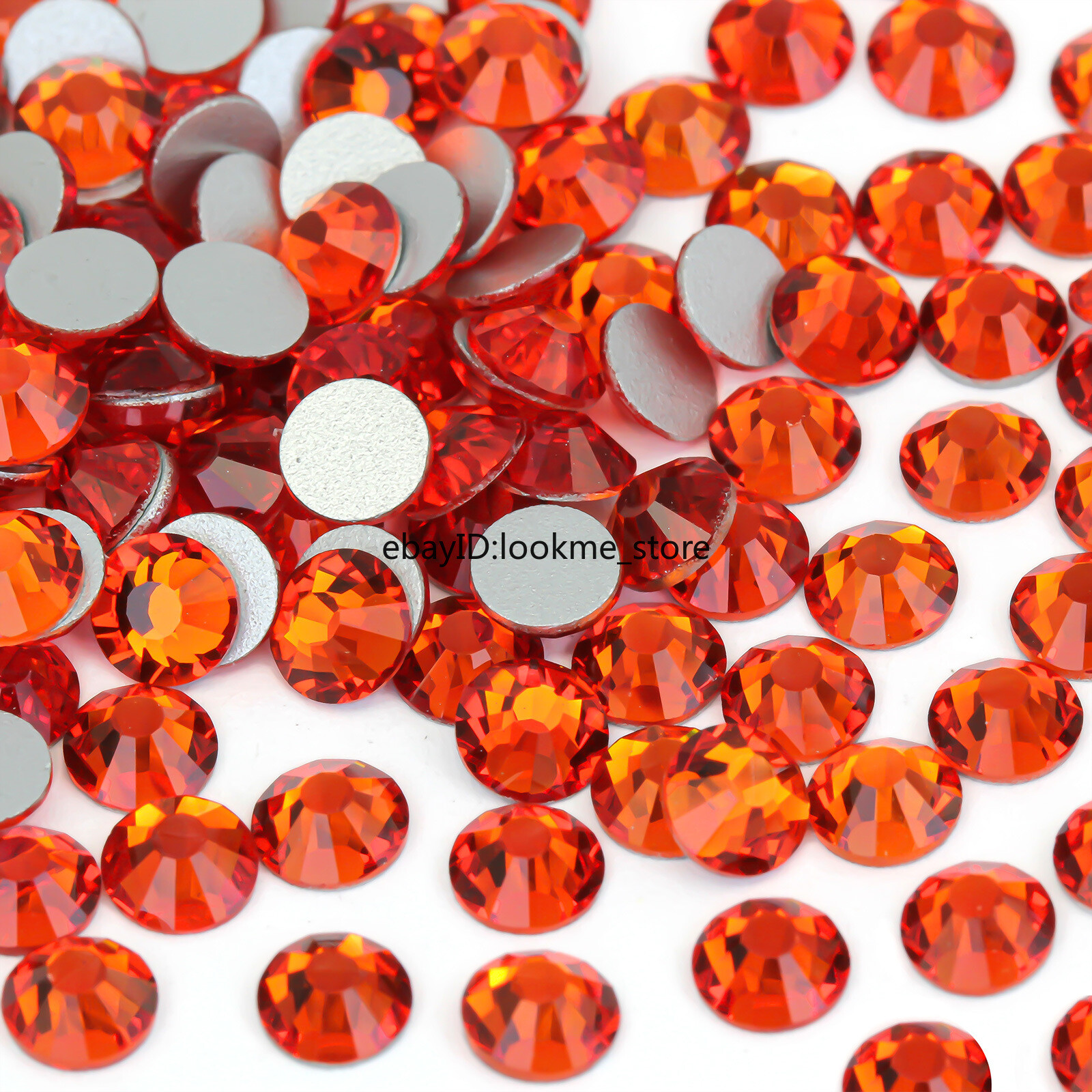 Non Hotfix Crystal Glass Rhinestones Flatback Nail Art Gems 3D Glitter Art Deco