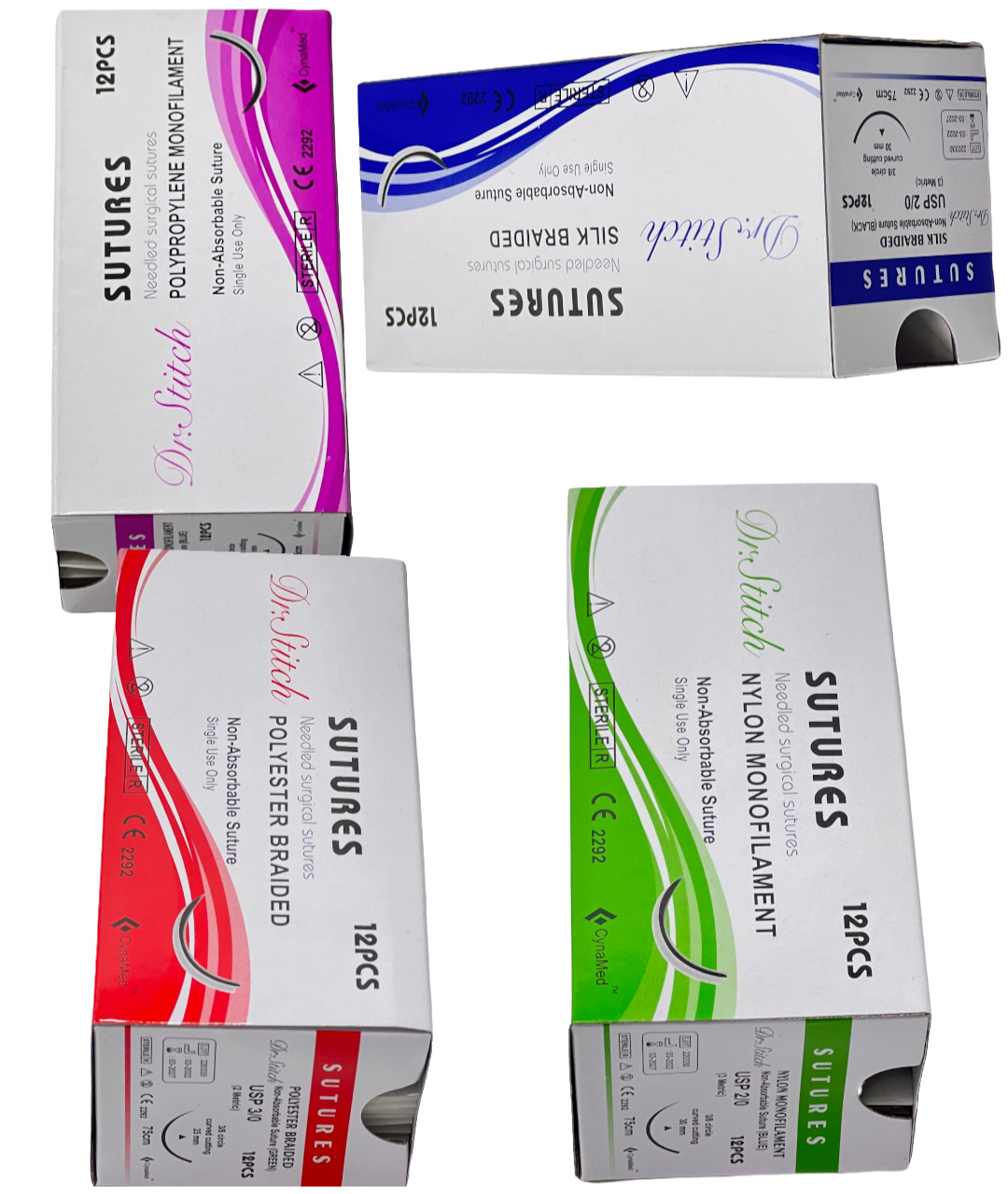 Training Suture Threads Emergency First Aid Kit Tools Wound Treating Practice