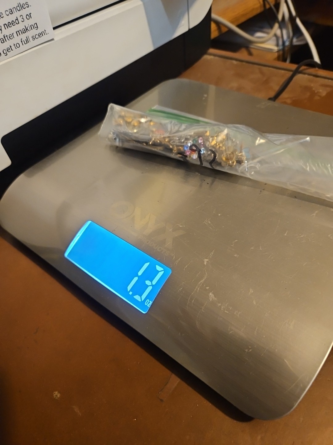 Lot Of 50 Mixed Parts Pcs France Vintage 60s Brass Stampings Findings Jewelry 23