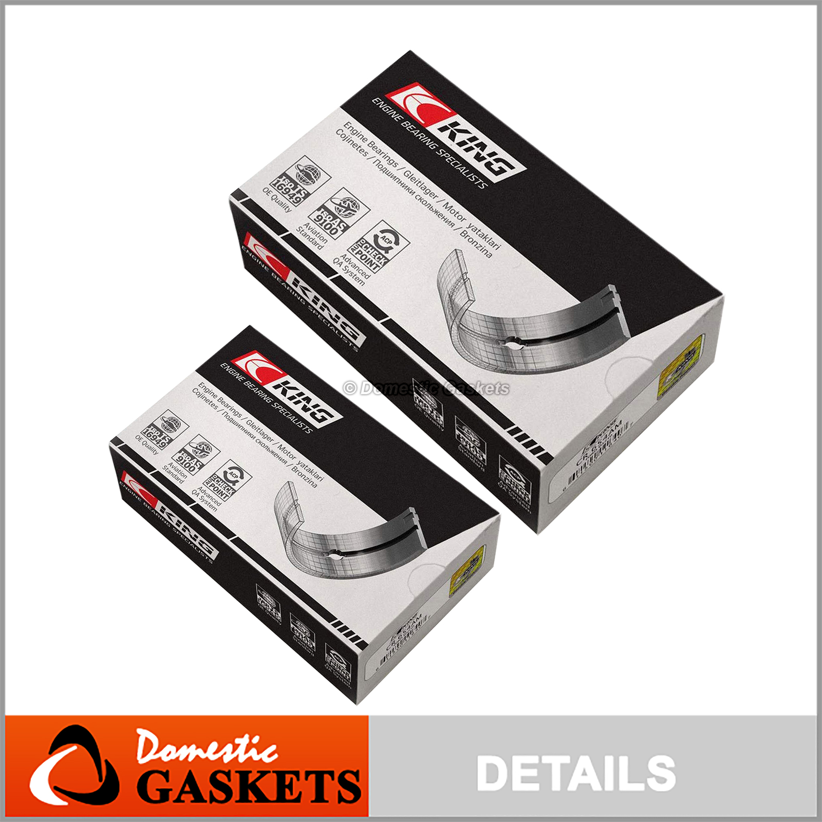 Main Rod Bearings Fit 03-10 Ford 6.0L Diesel Turbo Power Stroke