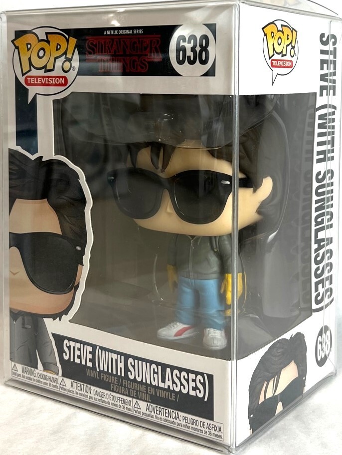 Funko Pop! Stranger Things Steve with Sunglasses #638 with Protector
