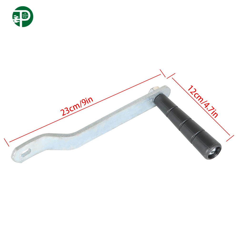 3500lbs Durable Hand Crank Winch For Trailer Hand Winch With Cable NEW