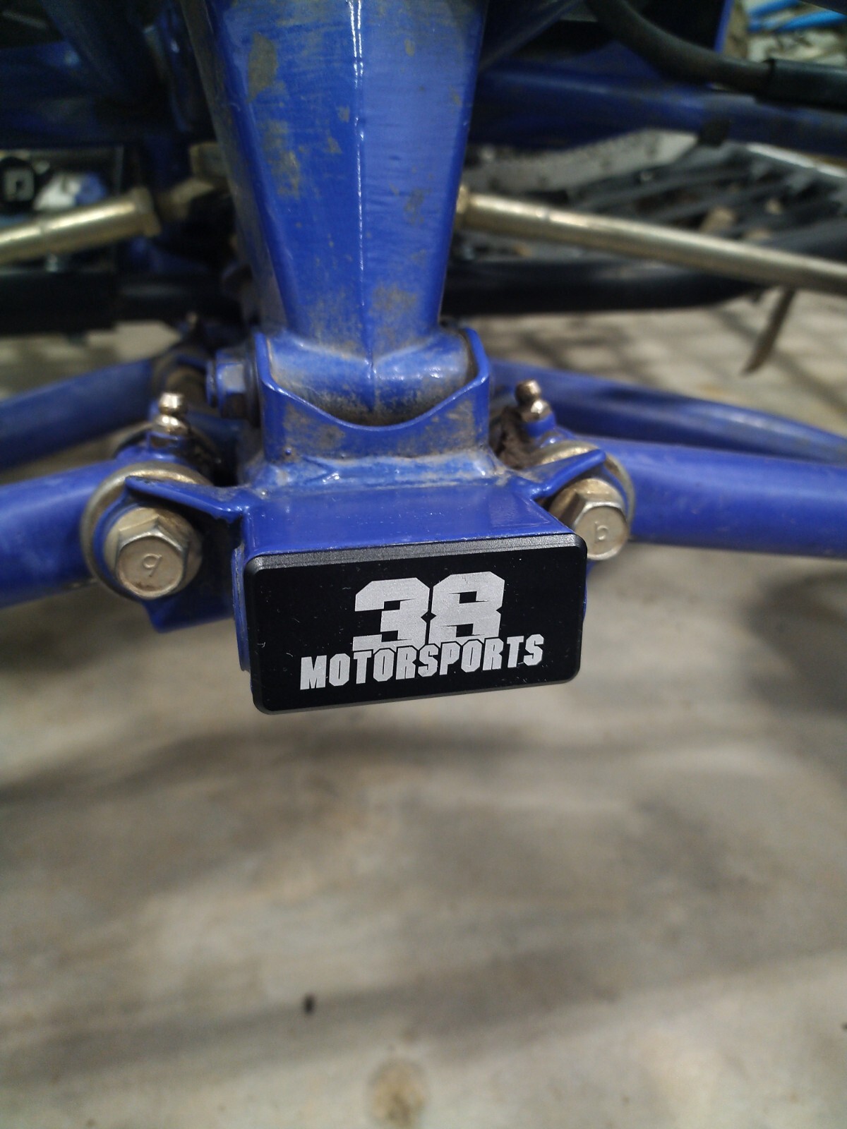 BLACK Billet Frame Plug Brace Insert For Yamaha YFZ450R 2009-2023