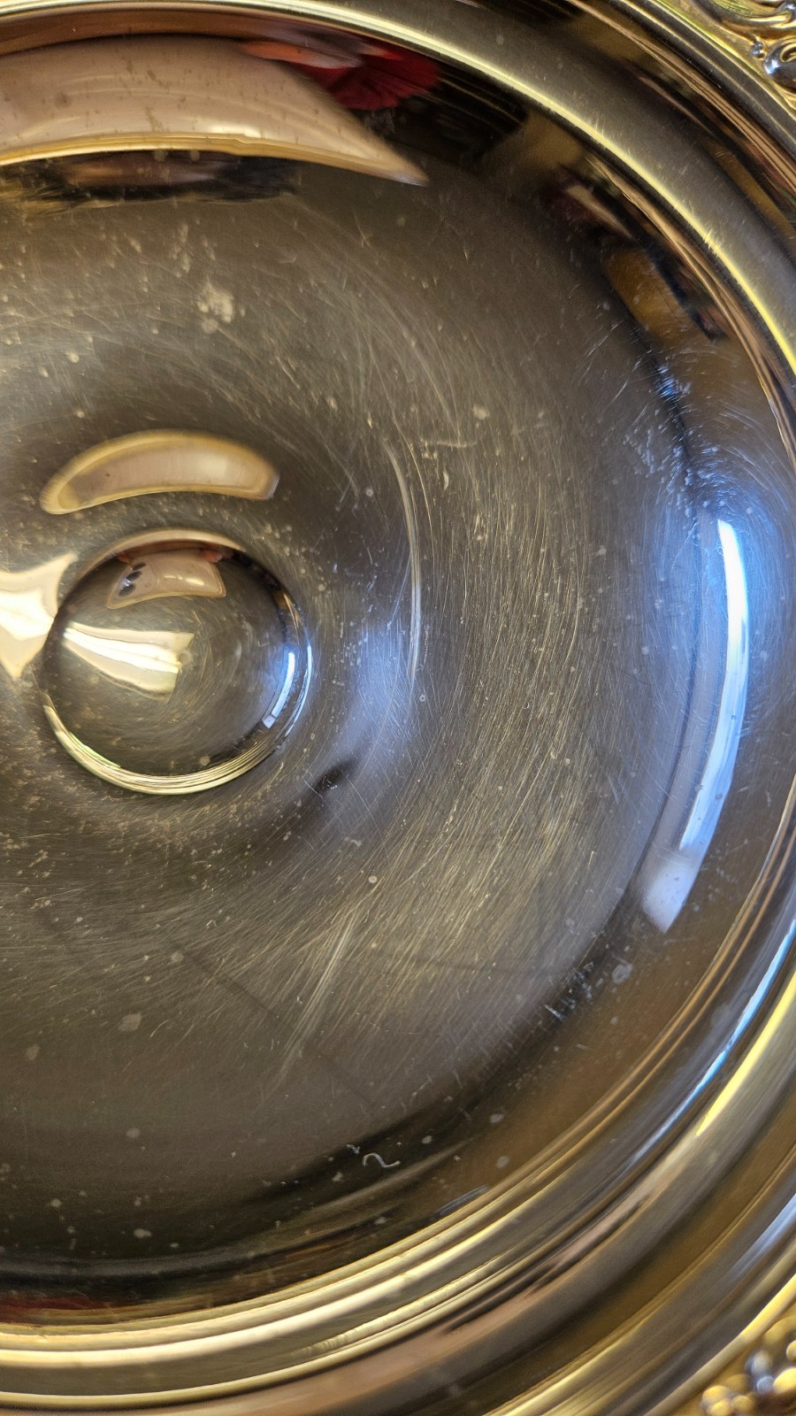 Vintage Gorham Sterling Silver Rose Scroll 1240 Pedestal Compote Candy Dish