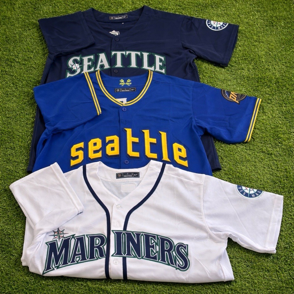 New With Tags! Cal Raleigh Seattle Mariners Men's Jersey! SHIPS SAME DAY!