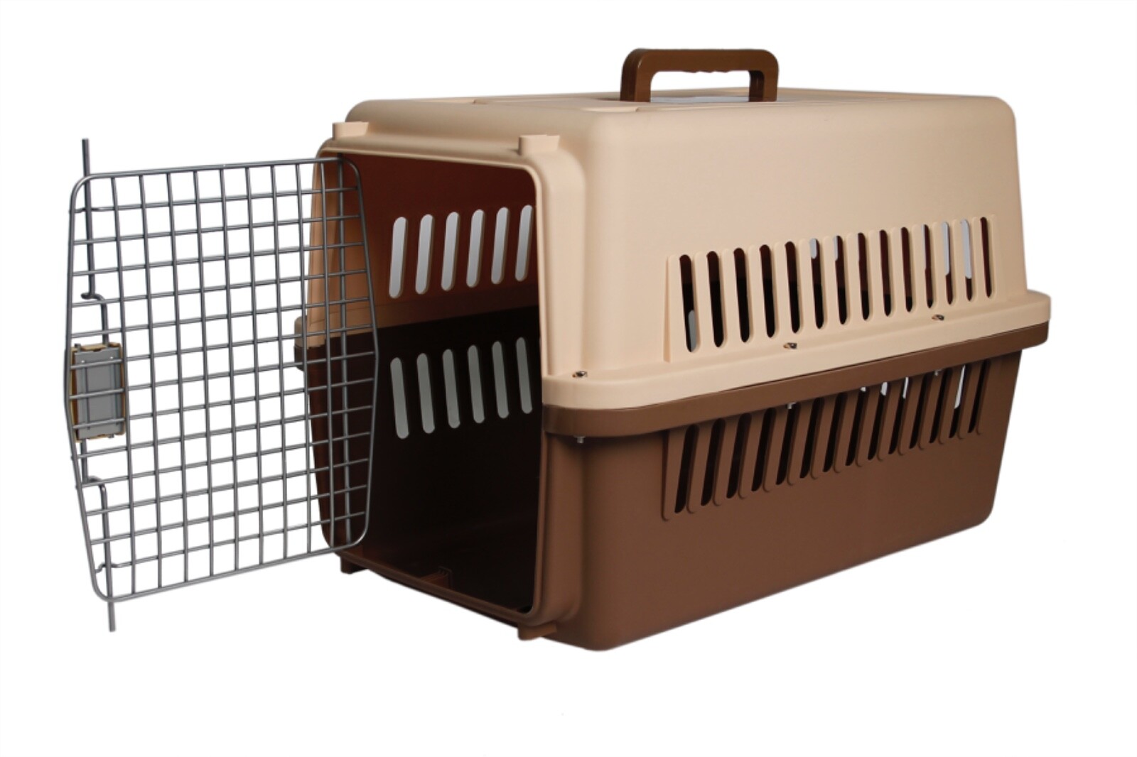 Pet Crate - Durable, Heavy Duty Cat Dog Kennel, IATA Airline Approved
