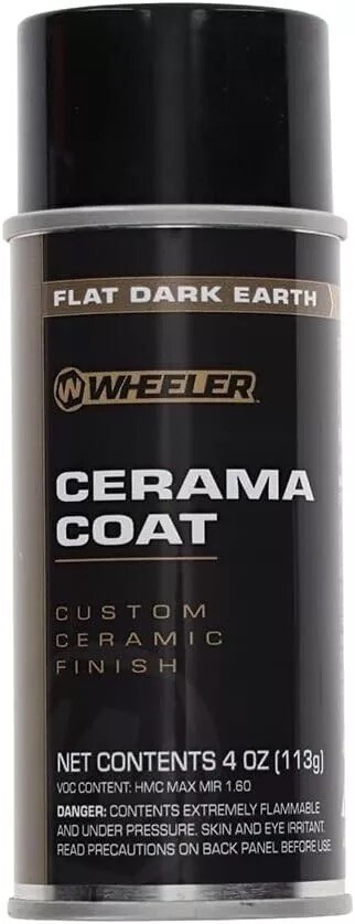 Wheeler Cerama-Coat - 4oz Scratch Resistant Matte Ceramic Spray - FDE