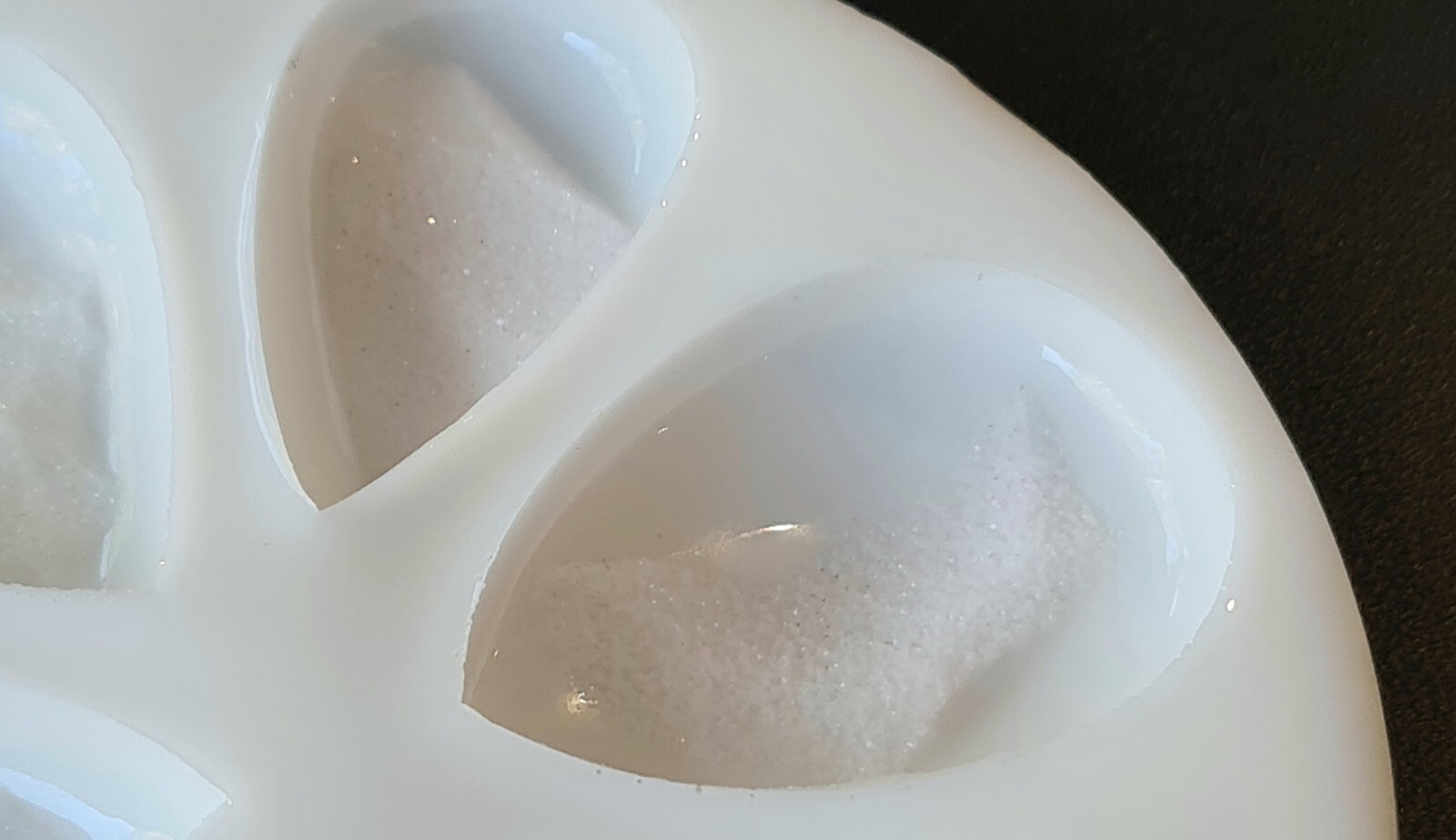 SIX Druzy Teardrop Pendant Silicone Mold AU