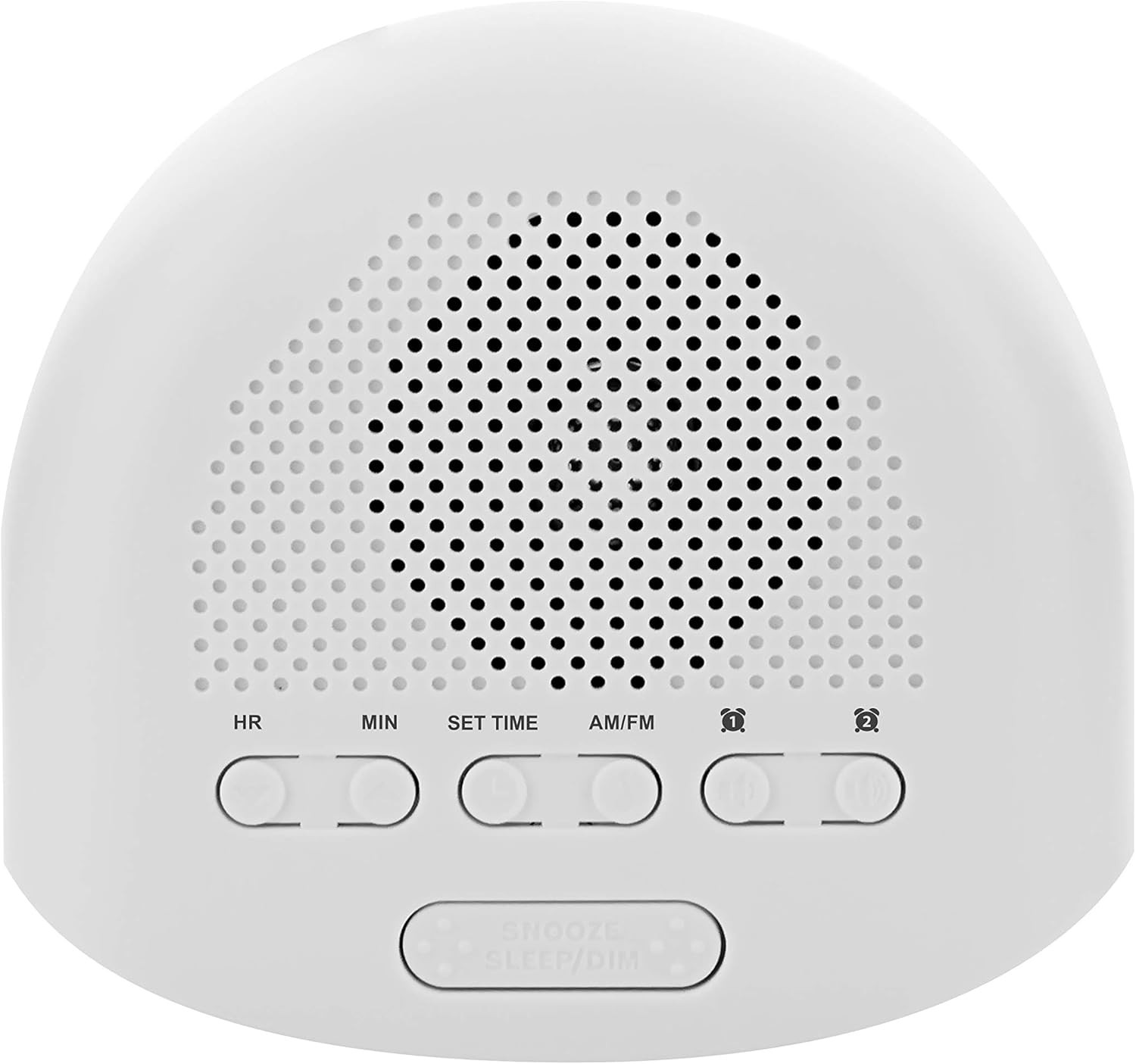 Magnasonic Digital AM/FM Clock Radio with Battery Backup, Dual Alarm, Sleep & Sn