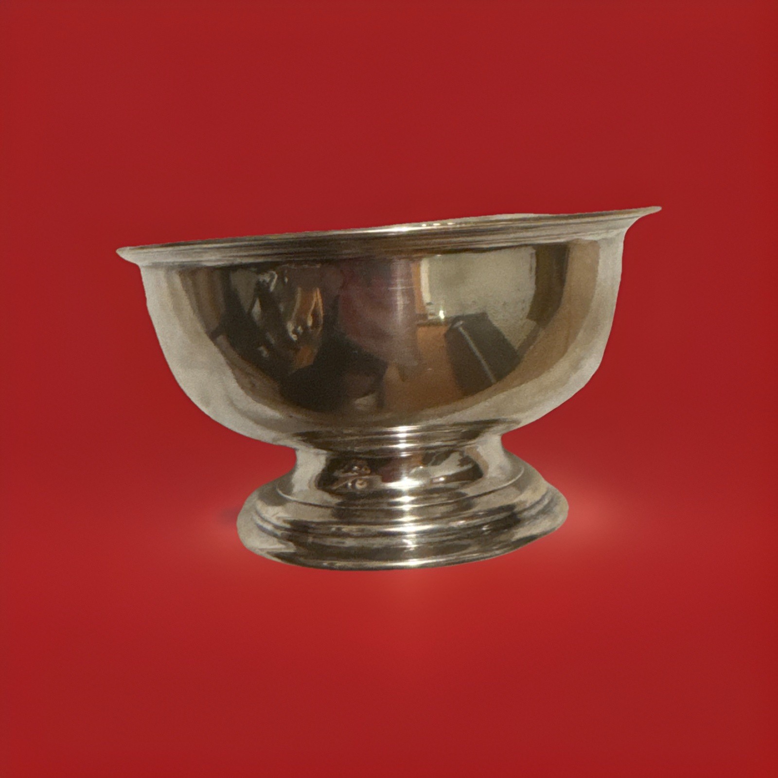 Peter Guille Ltd English Sterling Silver Small Footed Bowl
