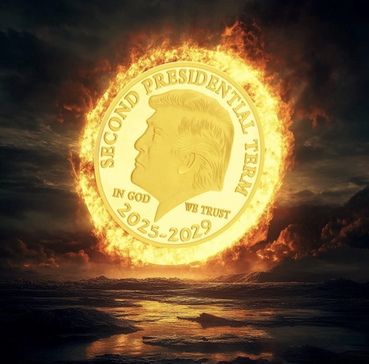 🦅 2025 - 2029 🇺🇸 Donald Trump Challenge Commemorative Coin 🪙 45/47 2nd Term!