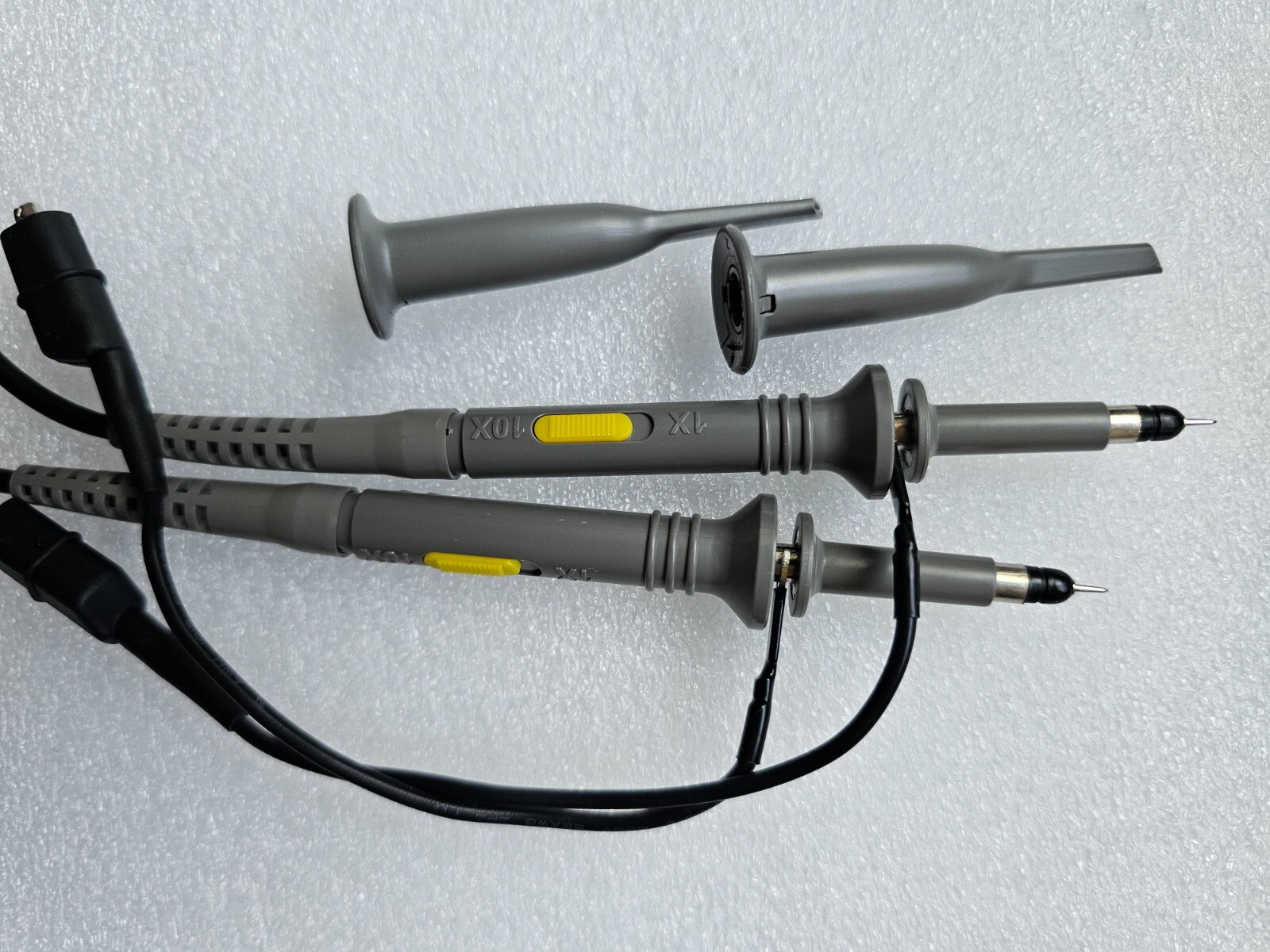 2x 100MHz Oscilloscope Scope analyzer Clip Probe test leads kit for HP Tektronix