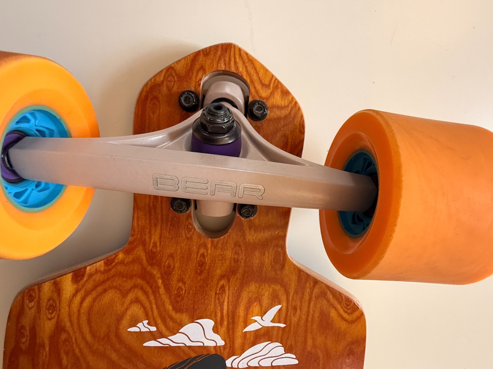 Pantheon Quest Longboard Complete Bear Gen 6 155 Seismic Alpha LDP Mango -Extras