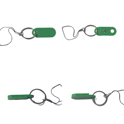 Minelab Equinox 900 charging port magnetic cover with lanyard.