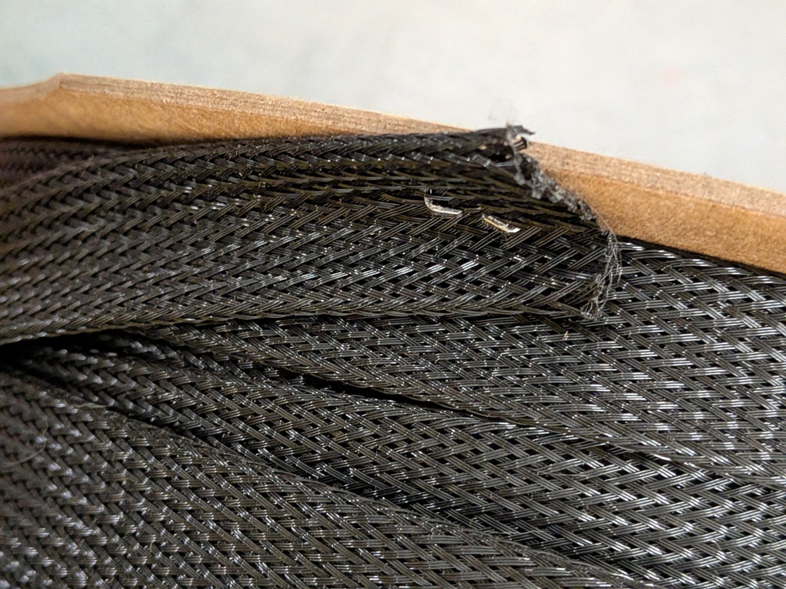 FLEXO PET 3/4"/19mm Expandable Braided Sleeving 250' Spool NEW, Free Shipping