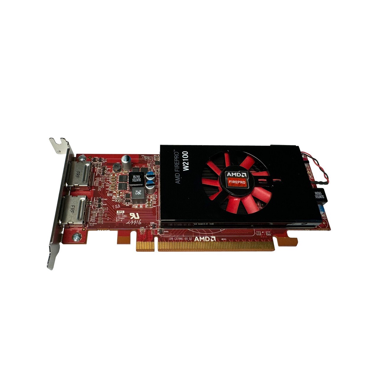 AMD FirePro W2100 2GB GDDR3 Graphics Card Low Profile - 2x DisplayPort
