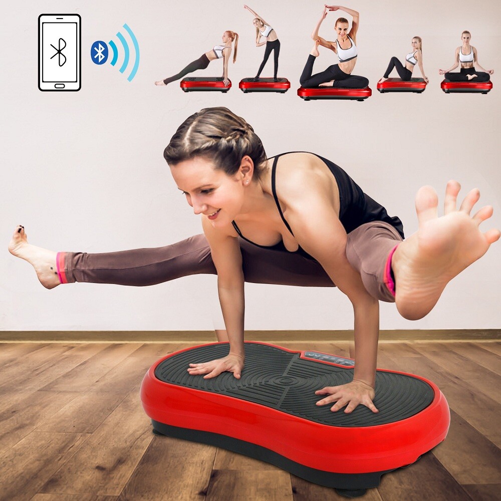 Vibration Platform Plate Whole Body Exercise Fitness Massager Machine Slim