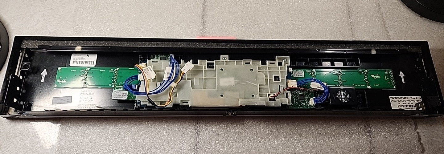 OEM Whirlpool W11236885 Oven Touchpad and Control Board