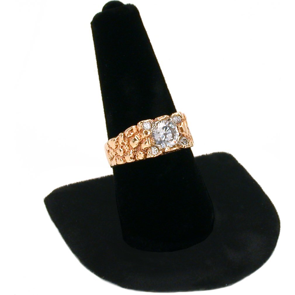 Black Velvet Bracelet Earring Jewelry Displays 3 Pc Set