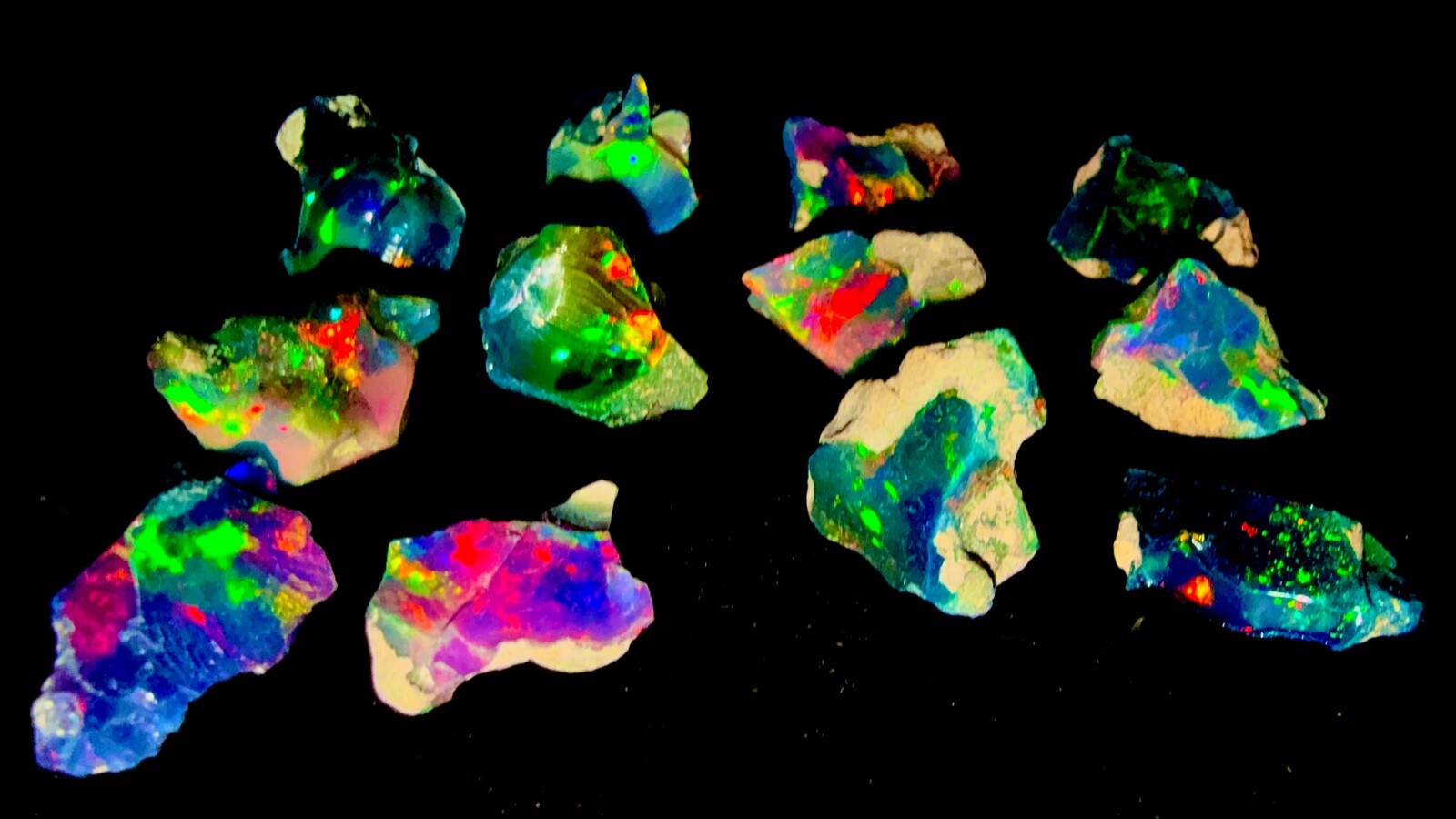 opal rough cut grade opal raw, Ethiopian opal gemstone, 10 Pieces large opal lot