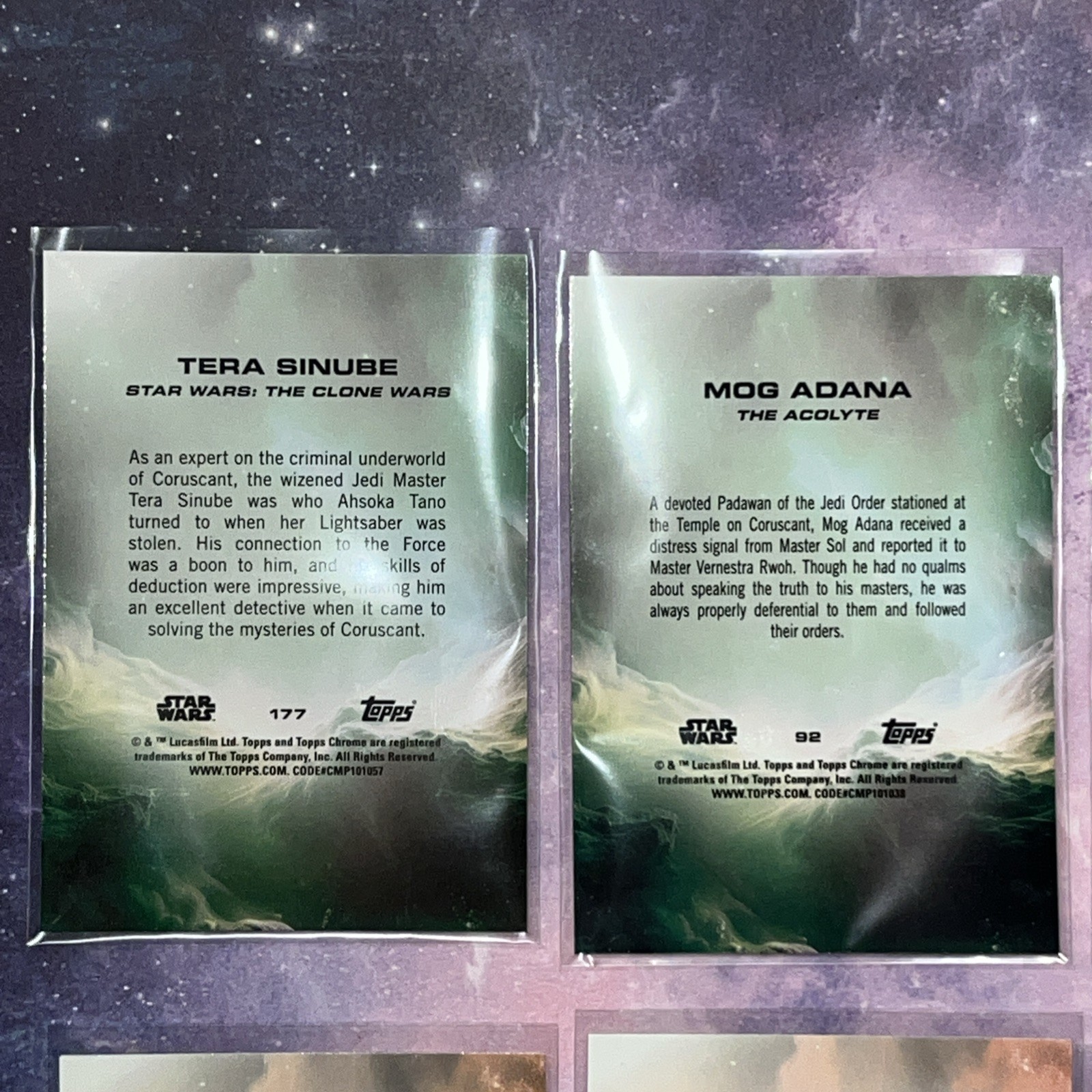 Star Wars*Topps Chrome 2025*Lot of 8*Raywave/Prizm/Refractors*Kylo*Sol*Free Ship