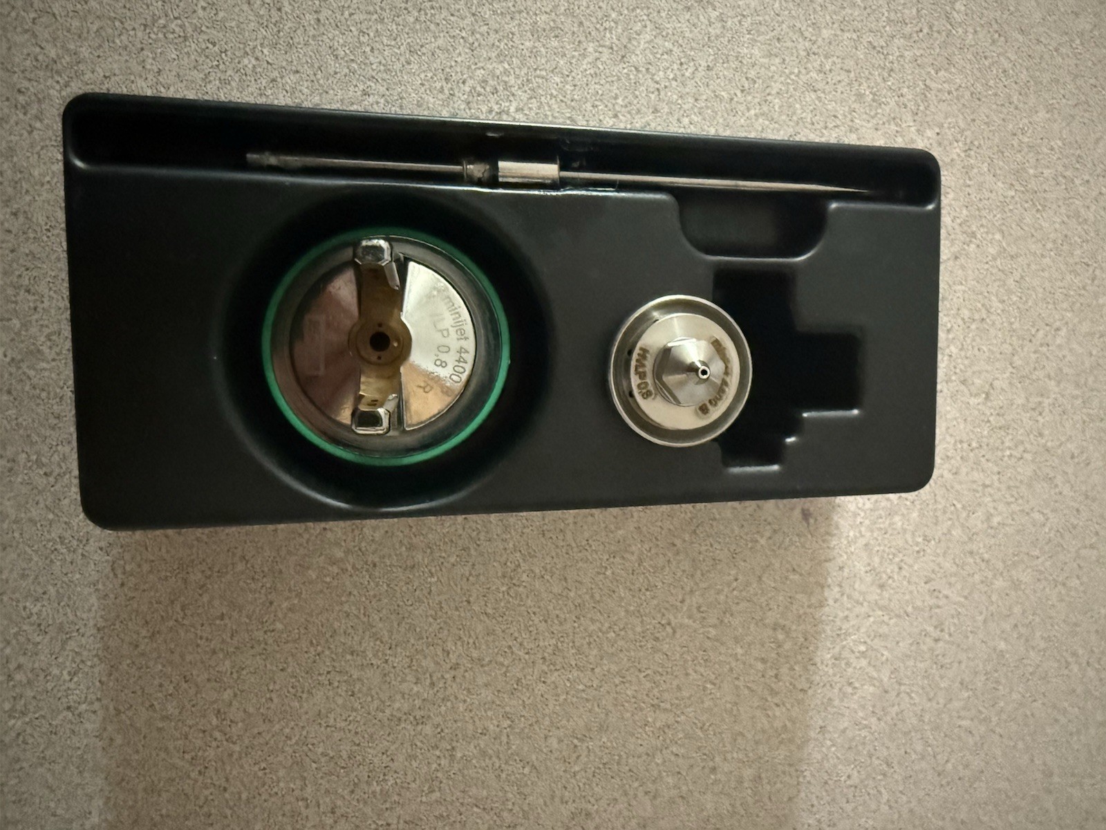 Sata 4400 HVLP 0.8 SR Air Cap Nozzle Needle Set New