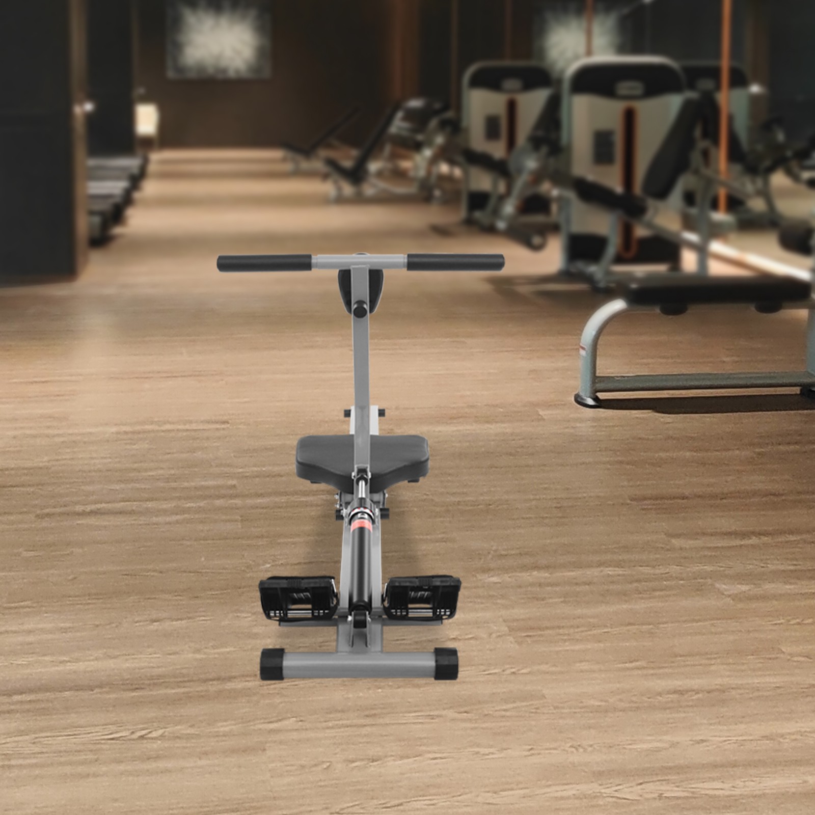 Home Rowing Machine Foldable Rowing Exercise Machine 12 Force Level Adjustable