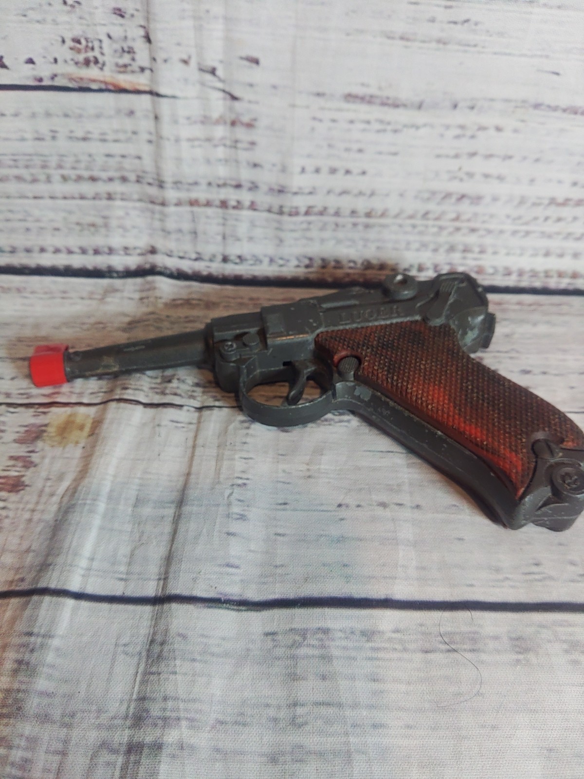 Replica Cap Gun Vintage Crescent Toys Made In England Metal (Read Description)