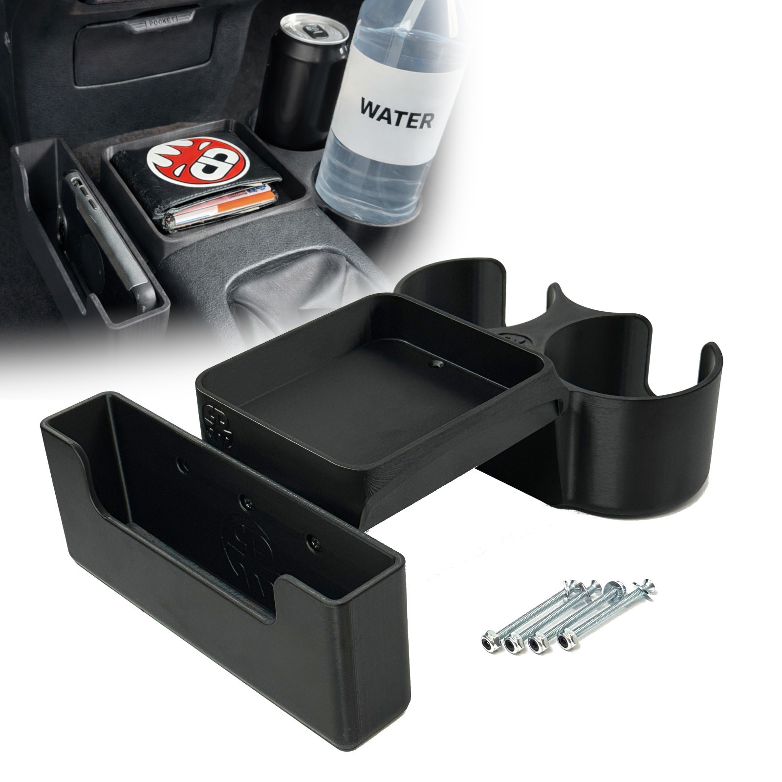 Cup holder upgrade for 1992-1995 Civic EG Storage tray and pocket (Original)