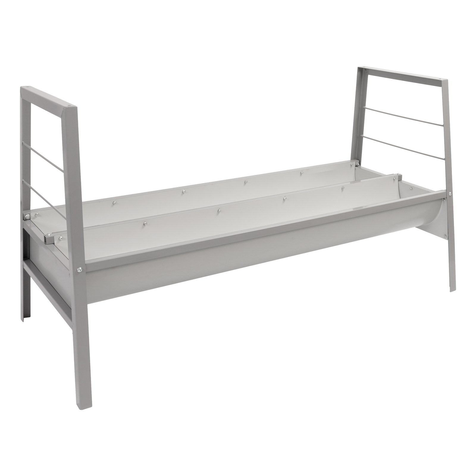 Heavy Duty Steel 77 Gallon Pasture Hay Feeder For Goats, Sheep, Miniature Horses