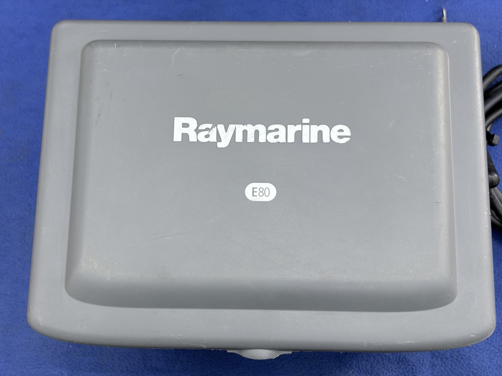 Raymarine E80 Classic GPS Chartplotter Multifunction Display W/ Cover; Tested
