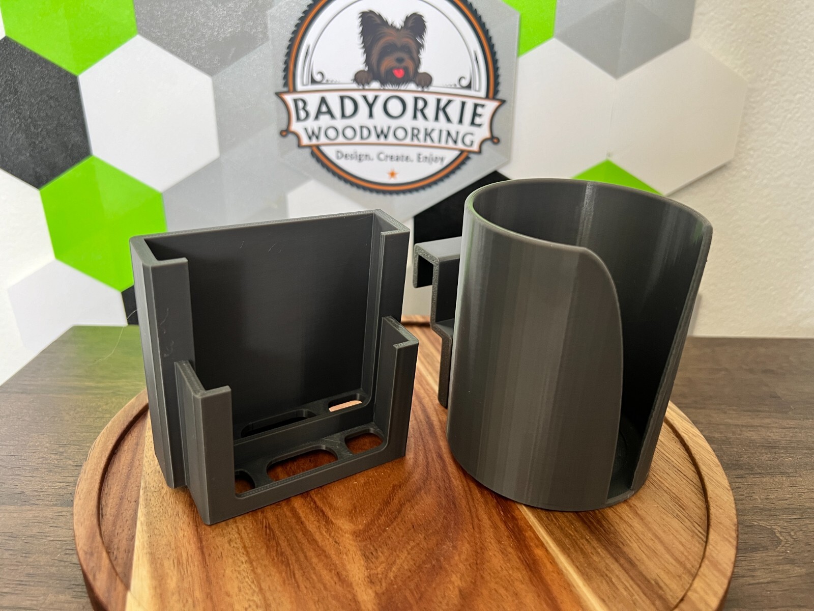 Kubota KX040-4 CAB Phone and Cup/Drink/Spray Bottle Holder