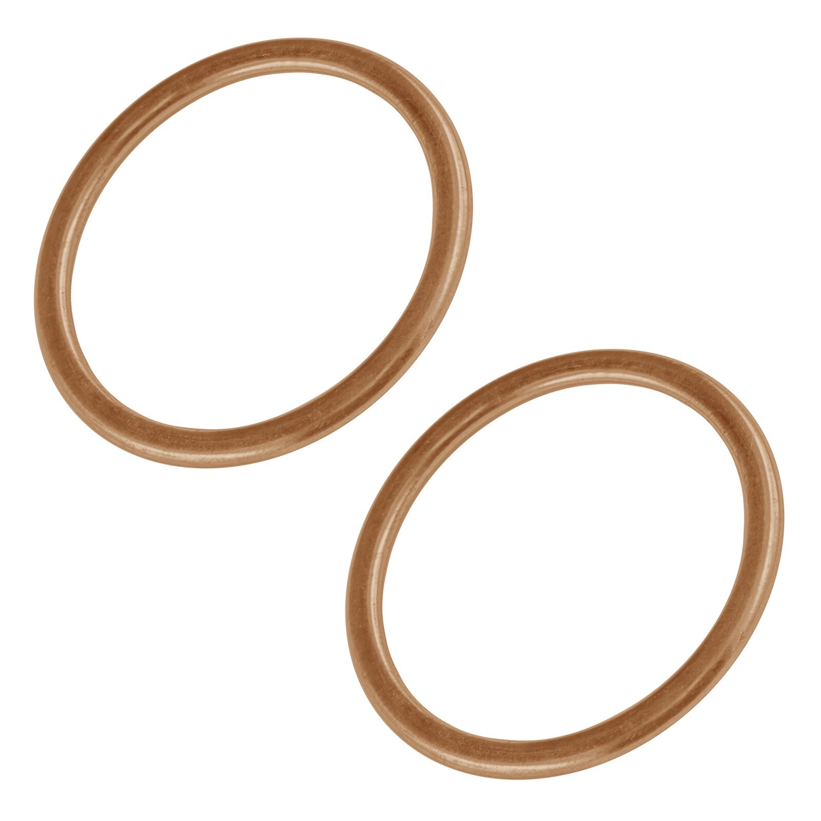 2x Caltric Exhaust Pipe Gasket For Honda Shadow Sabre 1100 VT1100C2 2000-2007