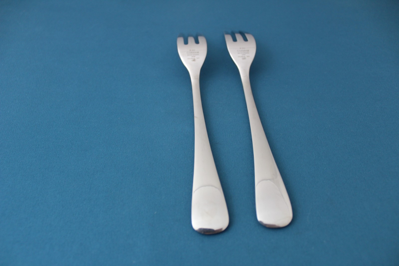 2 Dinner Fork Gorham COLONIAL TIPT 18/8 Stainless Japan LIGHT Use 8"