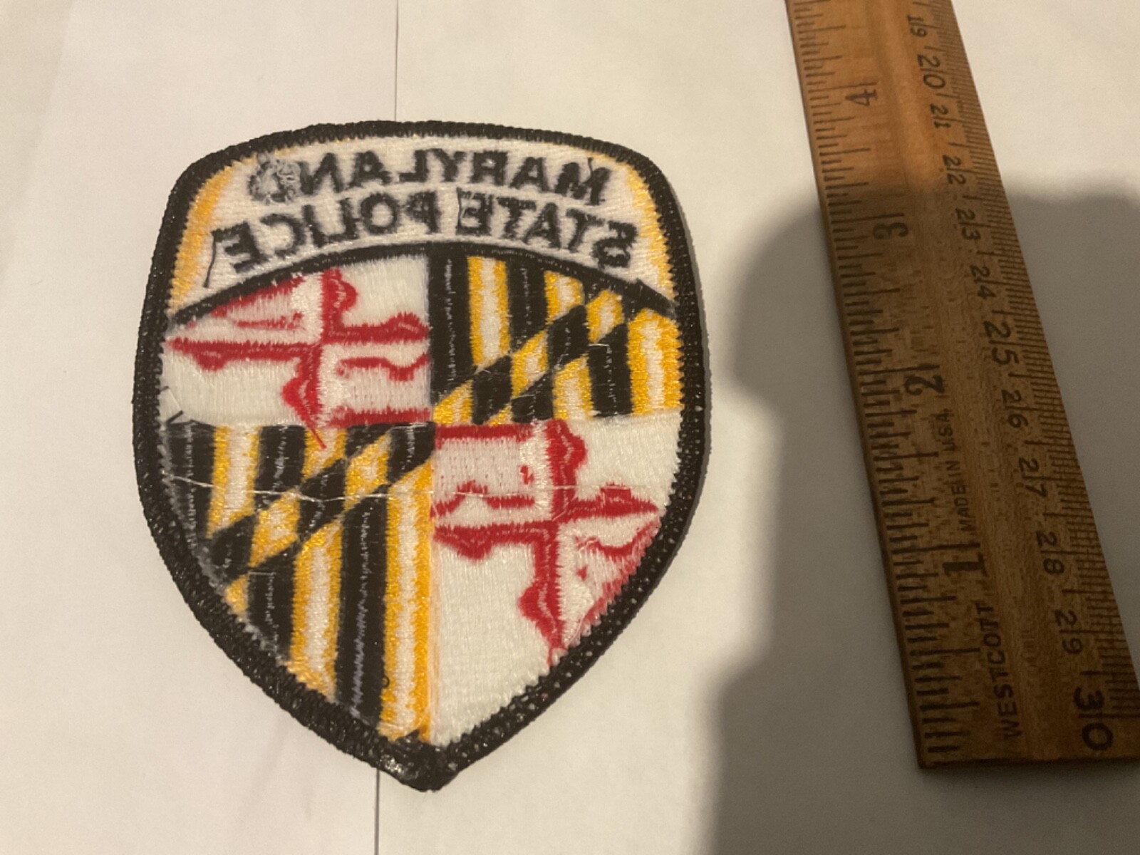 Maryland State Police collectable Patch Full Size and New