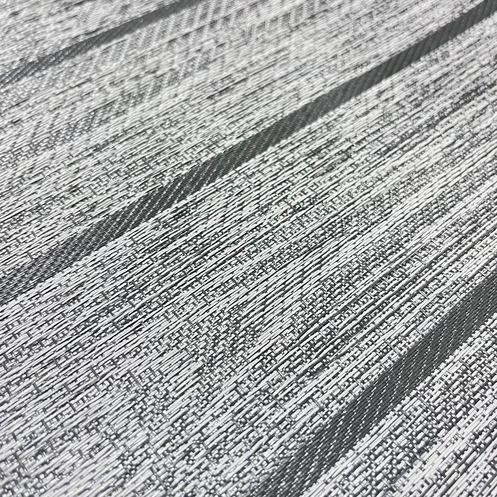 Woven Vinyl Flooring | Woodland Teak - Greysmoke | 8'6" W | Choose Your Length