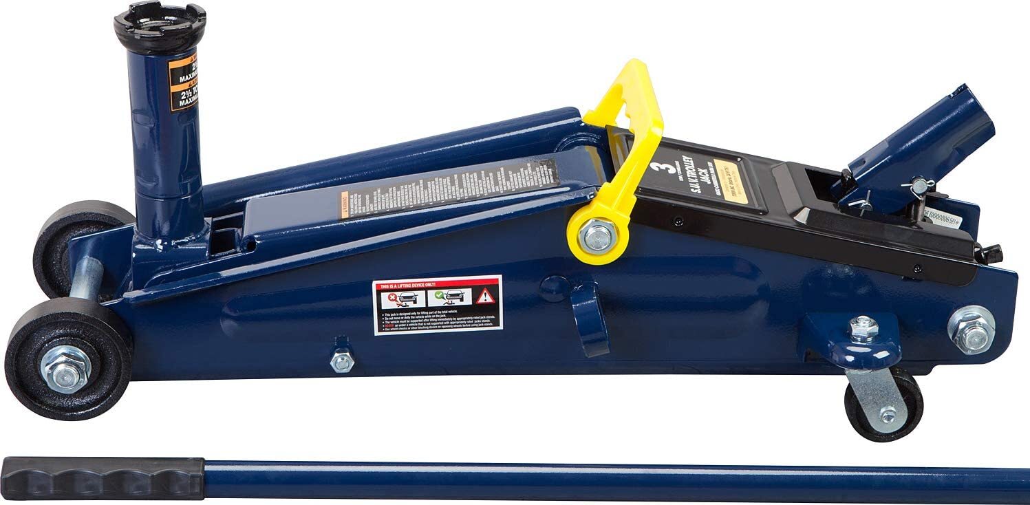 TCE 3 Ton Trolley Floor Jack Saddle SUV Extended Height Truck, AT83006U