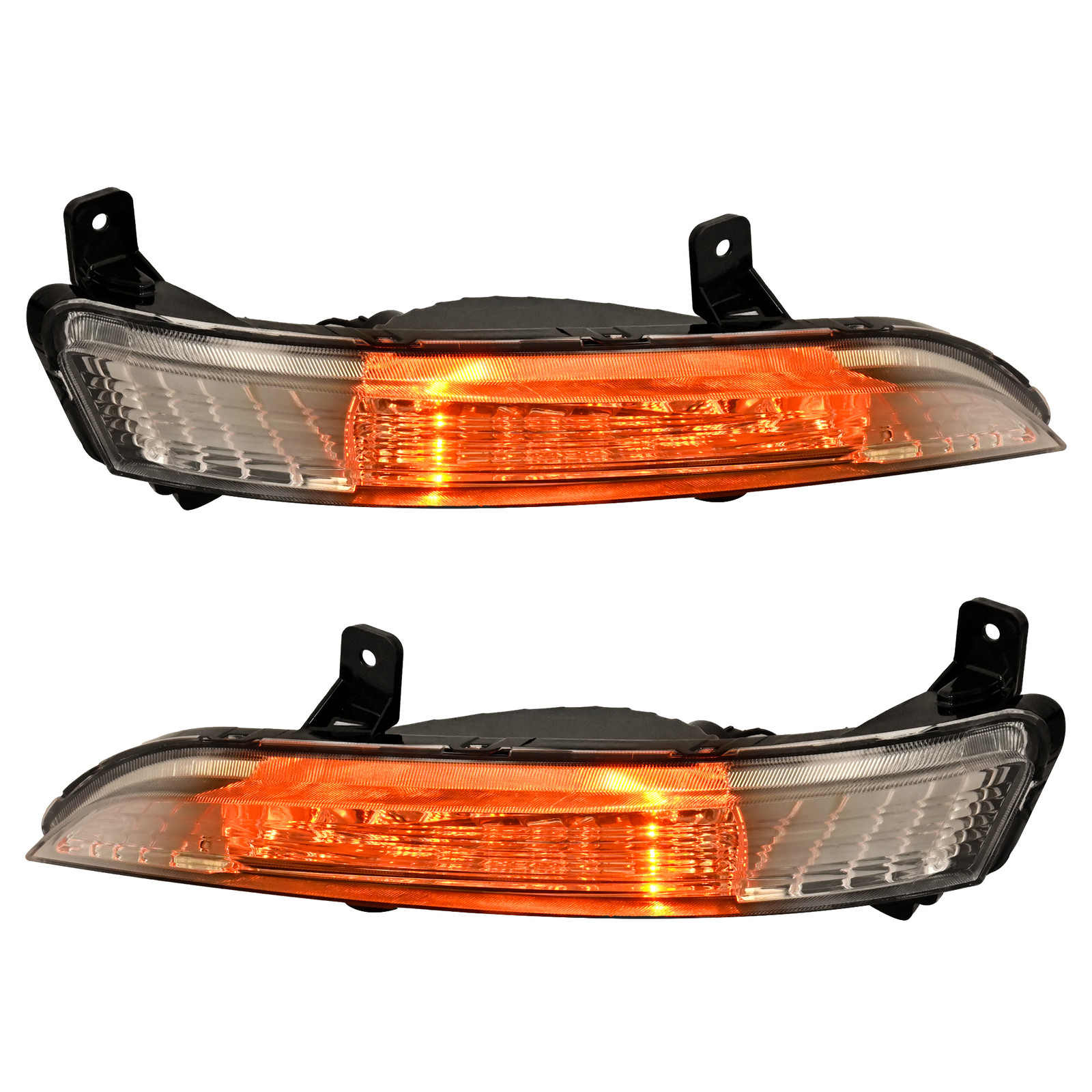 For 2013-2017 Chevy Traverse Front Bumper Lower&Upper Cover Assembly w/ Foglight