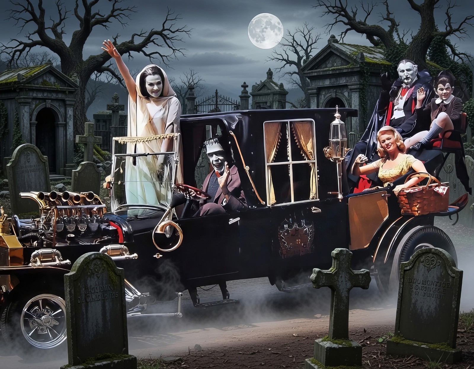 The Munster Koach 11 x 14"  Photo Print